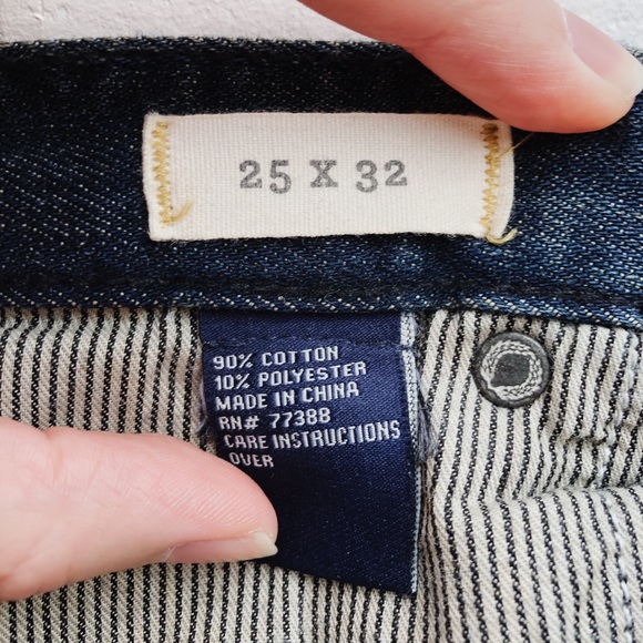 Madewell Skinny Skinny Jeans Blue Denim 25x32 - Picture 9 of 11